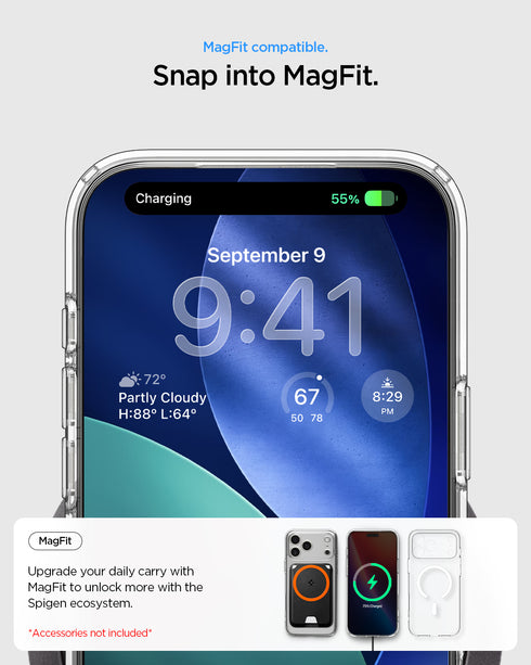 Spigen iPhone 17 Pro Max 保護殼 - Ultra Hybrid (MagFit)